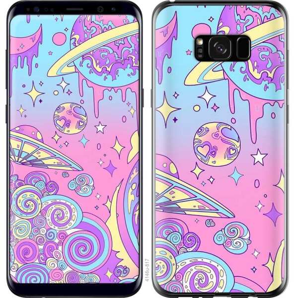 

Чехол на Samsung Galaxy S8 Plus Розовая галактика (04798)
