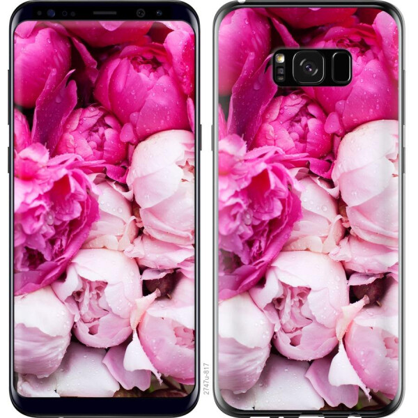 

Чехол на Samsung Galaxy S8 Plus Розовые пионы (04798)
