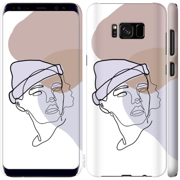 

Чехол на Samsung Galaxy S8 Plus Силуэт (04798)