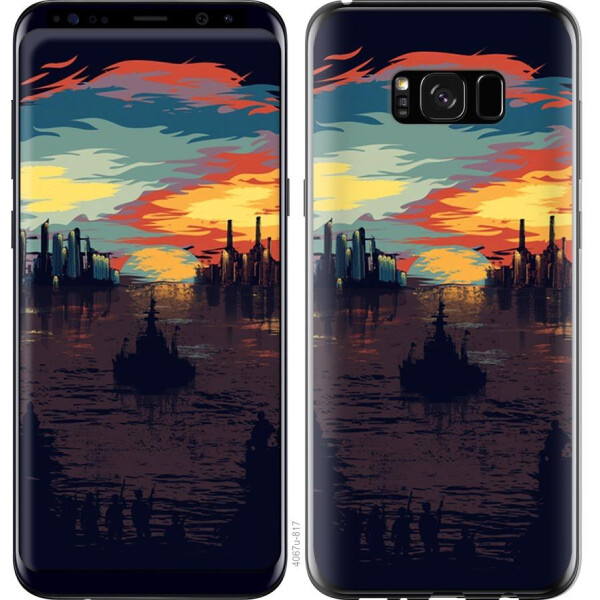 

Чехол на Samsung Galaxy S8 Plus Череп-абстракция (04798)