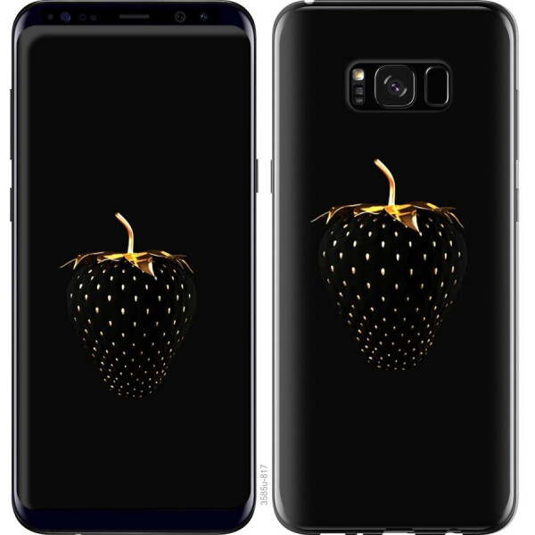 

Чехол на Samsung Galaxy S8 Plus Черная клубника (04798)