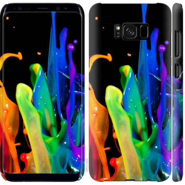 

Чехол на Samsung Galaxy S8 брызги краски (04798)