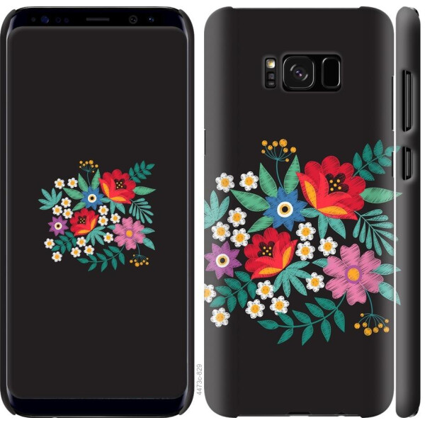 

Чехол на Samsung Galaxy S8 Вышитые цветы (04798)
