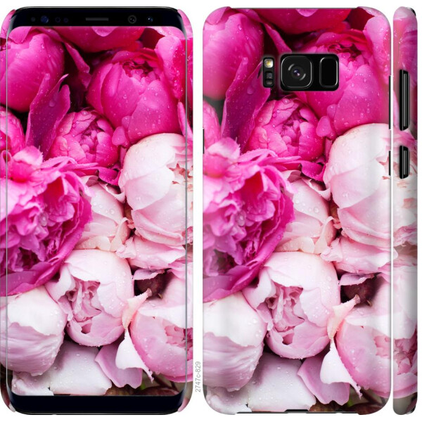 

Чехол на Samsung Galaxy S8 Розовые пионы (04798)