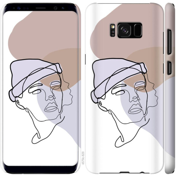 

Чехол на Samsung Galaxy S8 Силуэт (04798)