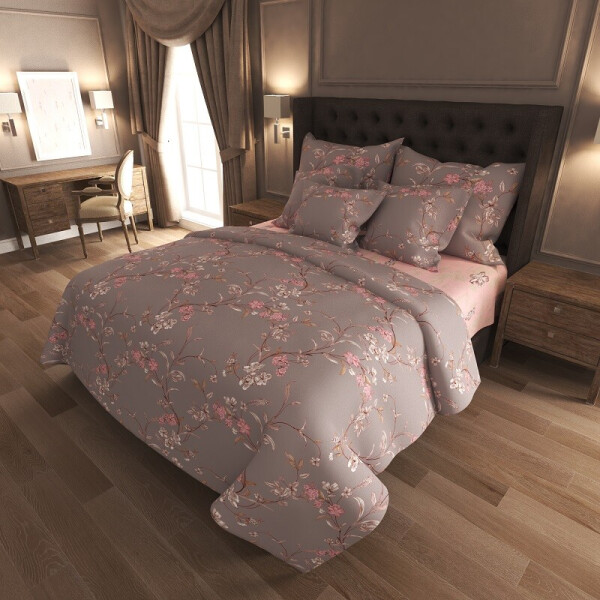 

Комплект постельного белья Уютная Жизнь Бязь Голд Семейный 150x220x2 (K-G-N-7245-A-B)