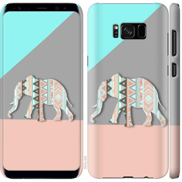 

Чехол на Samsung Galaxy S8 Узорчатый слон (04798)