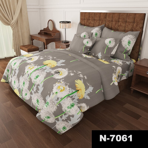 

Комплект постельного белья Уютная Жизнь Бязь Голд Семейный 150x220x2 (K-G-N-7061-A-B)