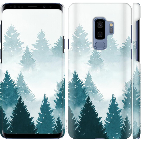 

Чехол на Samsung Galaxy S9 Plus Акварельные Елки (04798)