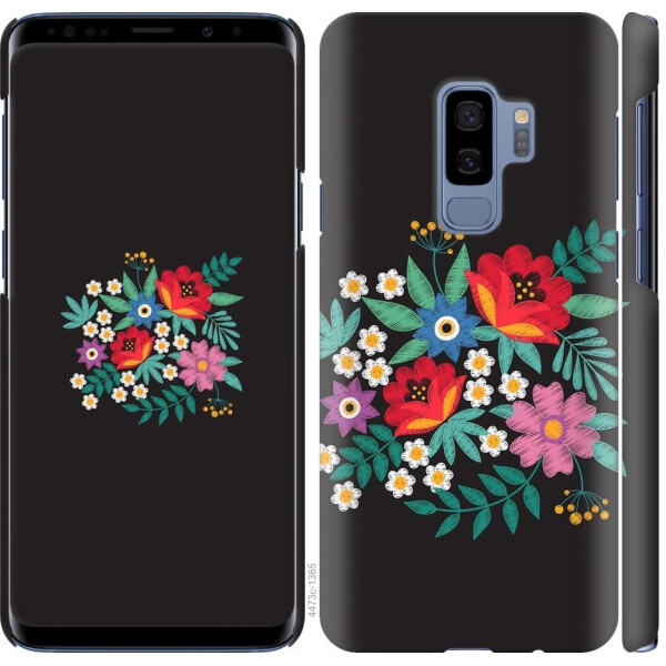 

Чехол на Samsung Galaxy S9 Plus Вышитые цветы (04798)