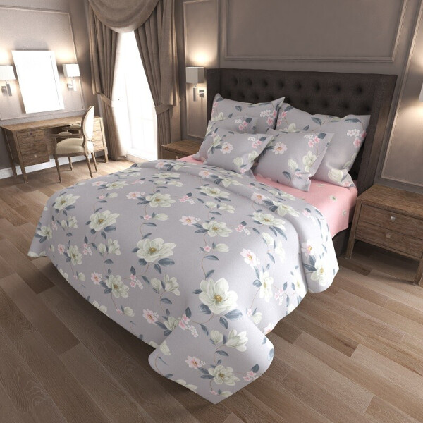 

Комплект постельного белья Уютная Жизнь Бязь Голд Семейный 150x220x2 (K-G-N-7405-A-B)