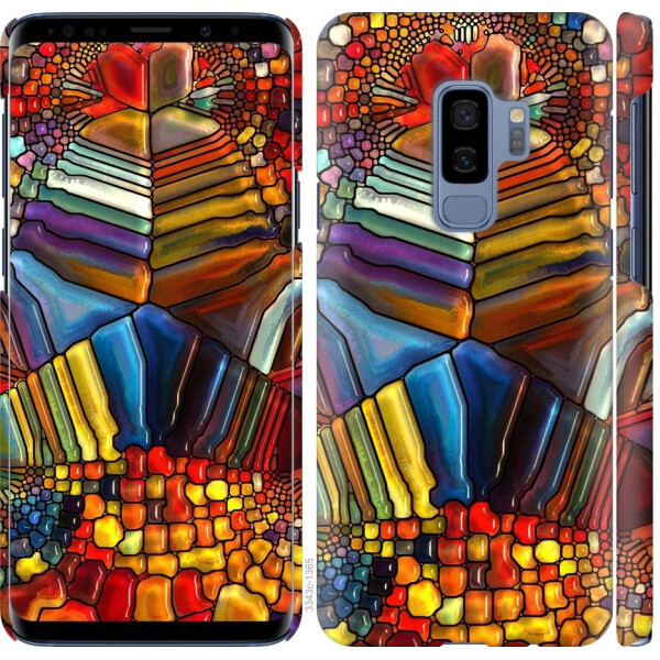 

Чехол на Samsung Galaxy S9 Plus Разноцветный витраж (04798)