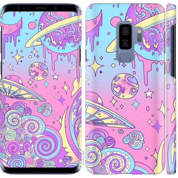

Чехол на Samsung Galaxy S9 Plus Розовая галактика (04798)