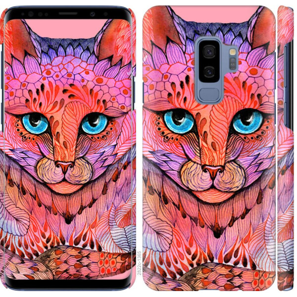 

Чехол на Samsung Galaxy S9 Plus Узорчатая кошка (04798)