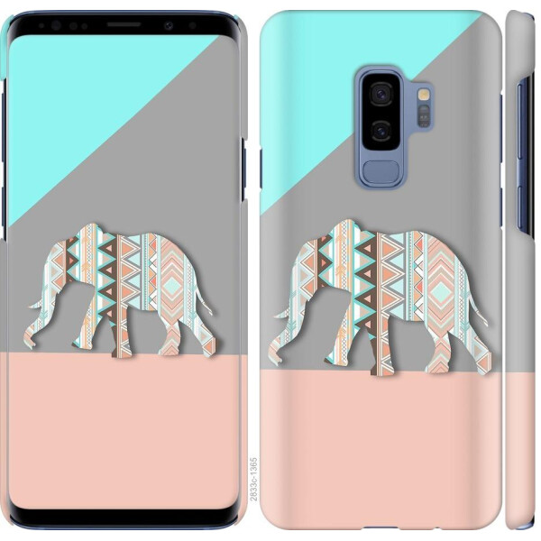 

Чехол на Samsung Galaxy S9 Plus Узорчатый слон (04798)