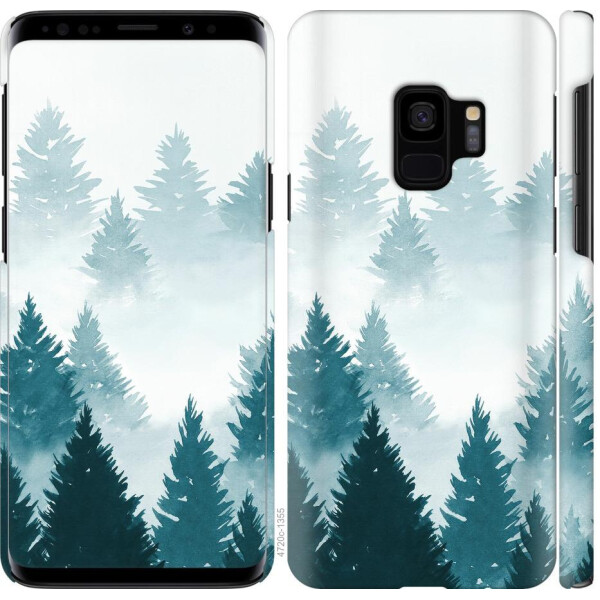 

Чехол на Samsung Galaxy S9 Акварельные Елки (04798)