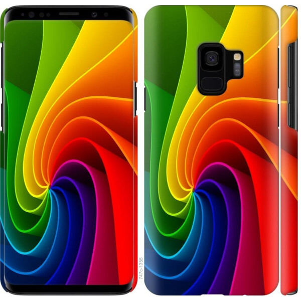 

Чехол на Samsung Galaxy S9 Радужный вихрь (04798)