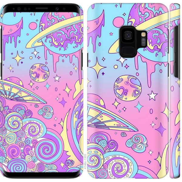 

Чехол на Samsung Galaxy S9 Розовая галактика (04798)