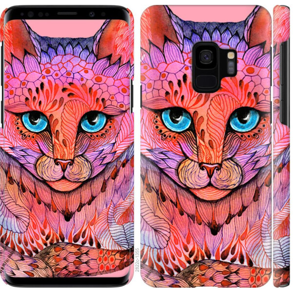 

Чехол на Samsung Galaxy S9 Узорчатая кошка (04798)