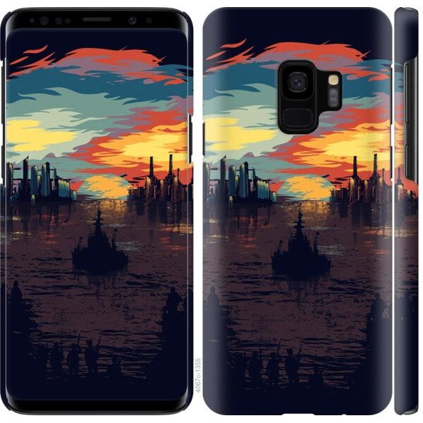 

Чехол на Samsung Galaxy S9 Череп-абстракция (04798)