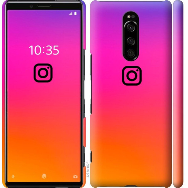 

Чехол на Sony Xperia 1 J9110 Instagram (04798)
