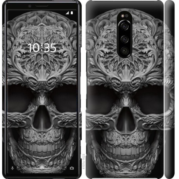

Чехол на Sony Xperia 1 J9110 skull-ornament (04798)