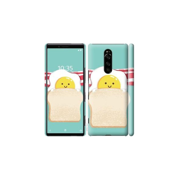 

Чехол на Sony Xperia 1 J9110 Веселая глазунья (04798)