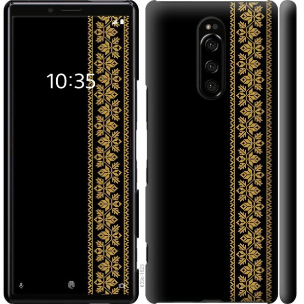 

Чехол на Sony Xperia 1 J9110 Вышиванка 34 (04798)