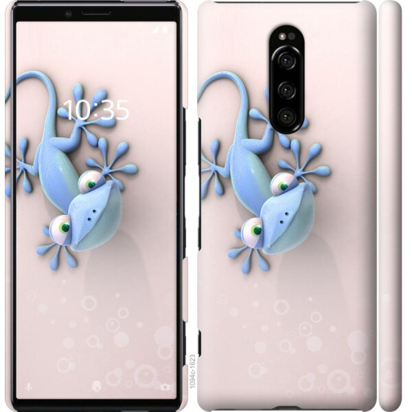 

Чехол на Sony Xperia 1 J9110 Геккончик (04798)