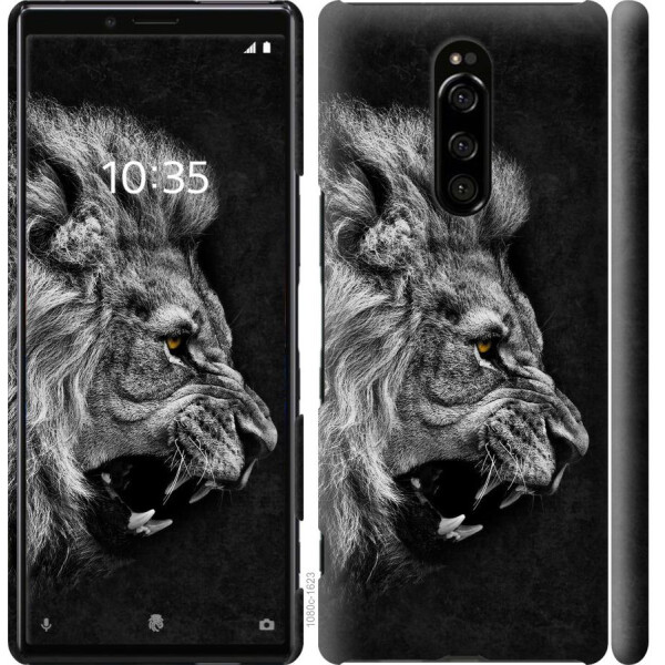 

Чехол на Sony Xperia 1 J9110 Лев (04798)