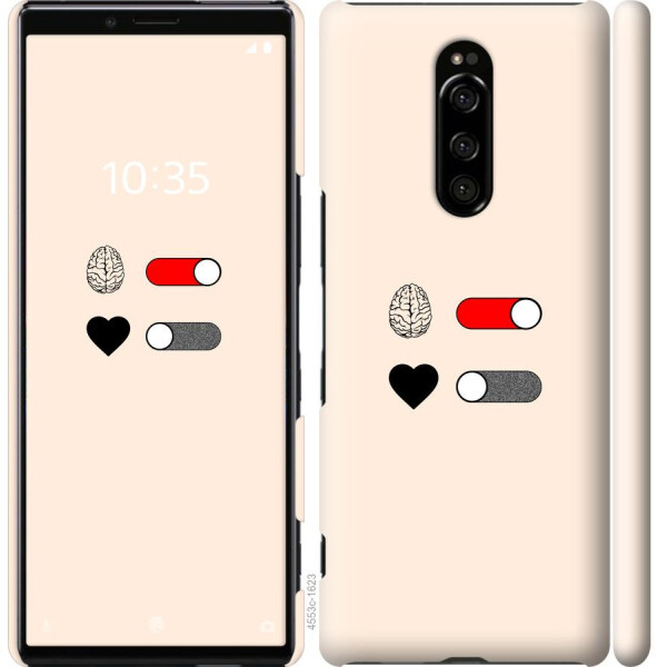 

Чехол на Sony Xperia 1 J9110 Любовь и ум (04798)
