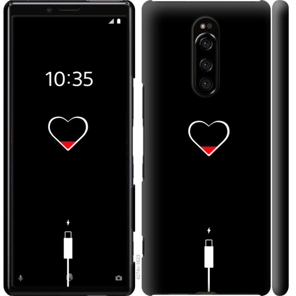 

Чехол на Sony Xperia 1 J9110 Подзарядка (04798)