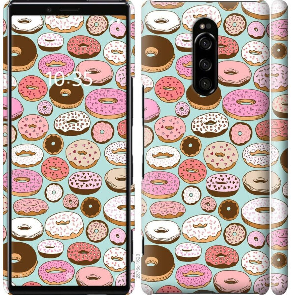 

Чехол на Sony Xperia 1 J9110 Пончики в глазури (04798)