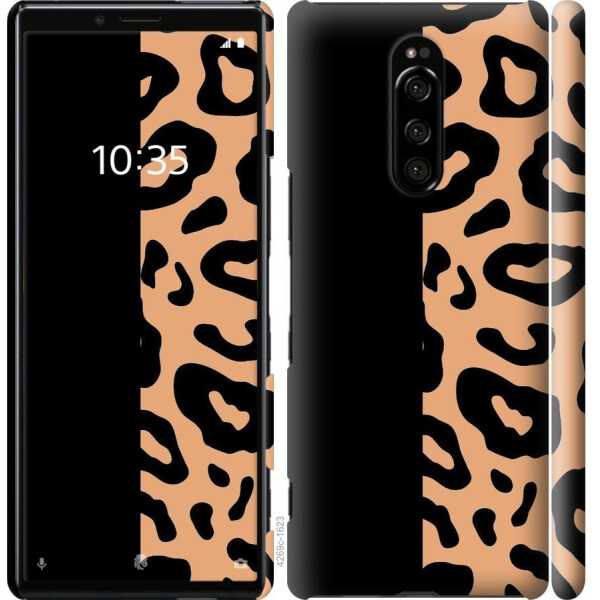 

Чехол на Sony Xperia 1 J9110 Пятна леопарда (04798)