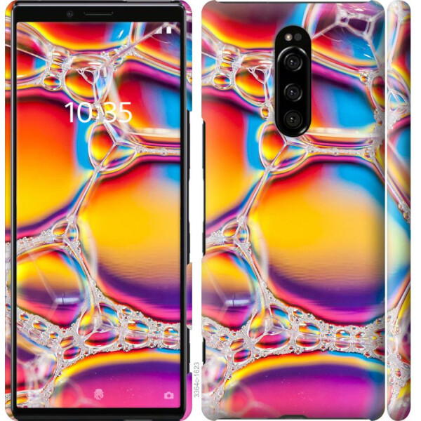 

Чехол на Sony Xperia 1 J9110 Цветные пузыри (04798)