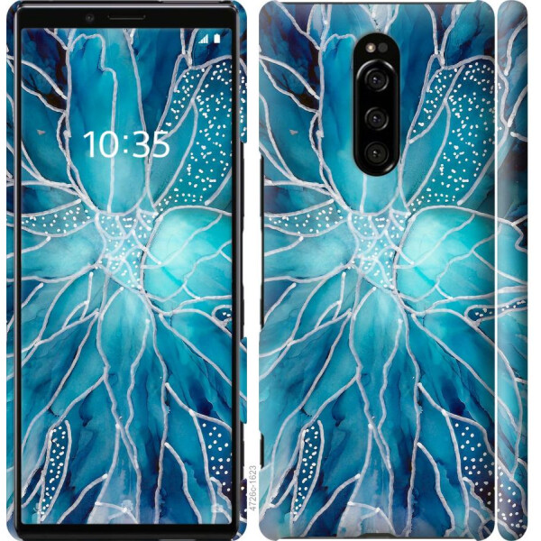 

Чехол на Sony Xperia 1 J9110 чернило (04798)