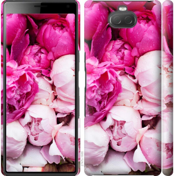 

Чехол на Sony Xperia 10 I4113 Розовые пионы (04798)