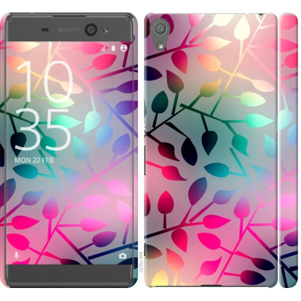 

Чехол на Sony Xperia XA F3112 Листья (04798)