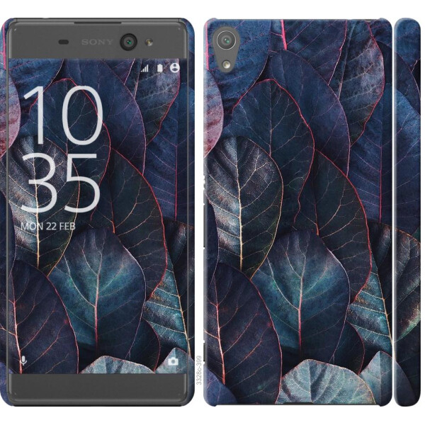 

Чехол на Sony Xperia XA F3112 Листья v3 (04798)