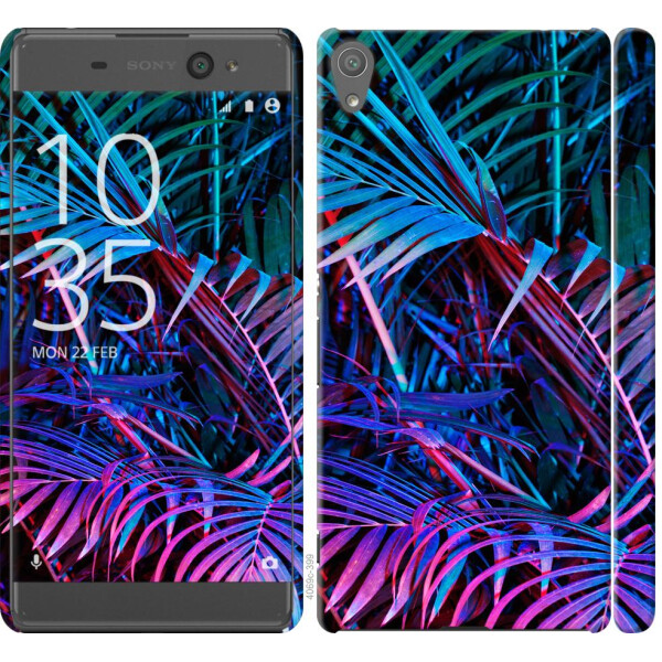

Чехол на Sony Xperia XA F3112 Папоротник под ультрафиолетом (04798)