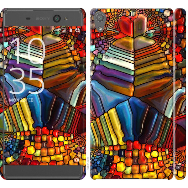 

Чехол на Sony Xperia XA F3112 Разноцветный витраж (04798)
