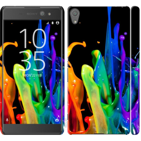 

Чехол на Sony Xperia XA Ultra Dual F3212 брызги краски (04798)