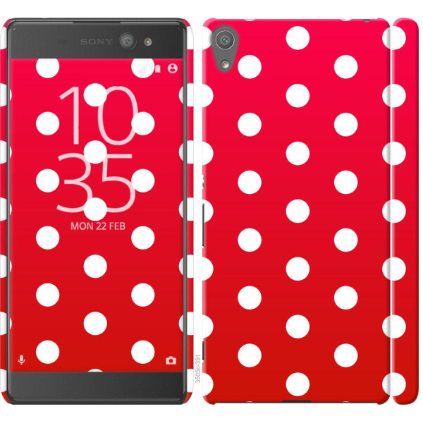 

Чехол на Sony Xperia XA Ultra Dual F3212 Градиент, Горошек (04798)