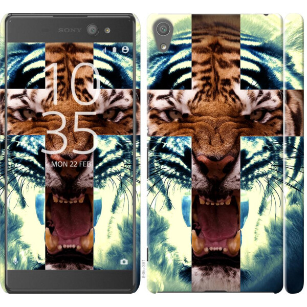 

Чехол на Sony Xperia XA Ultra Dual F3212 Злой тигр (04798)