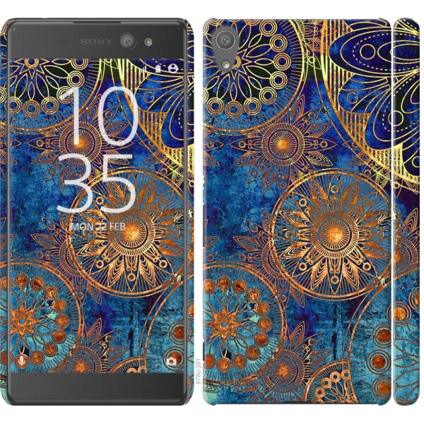 

Чехол на Sony Xperia XA Ultra Dual F3212 Золотой узор (04798)