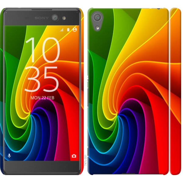

Чехол на Sony Xperia XA Ultra Dual F3212 Радужный вихрь (04798)