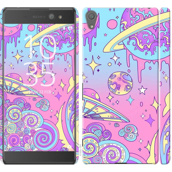 

Чехол на Sony Xperia XA Ultra Dual F3212 Розовая галактика (04798)