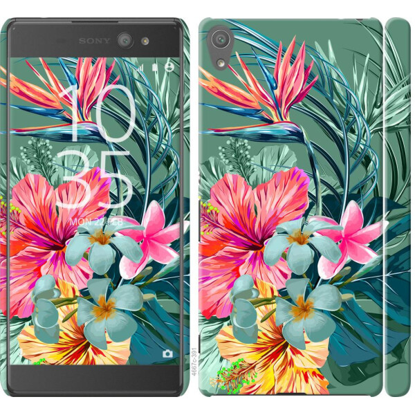 

Чехол на Sony Xperia XA Ultra Dual F3212 Тропические цветы v1 (04798)
