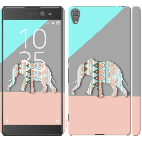 

Чехол на Sony Xperia XA Ultra Dual F3212 Узорчатый слон (04798)