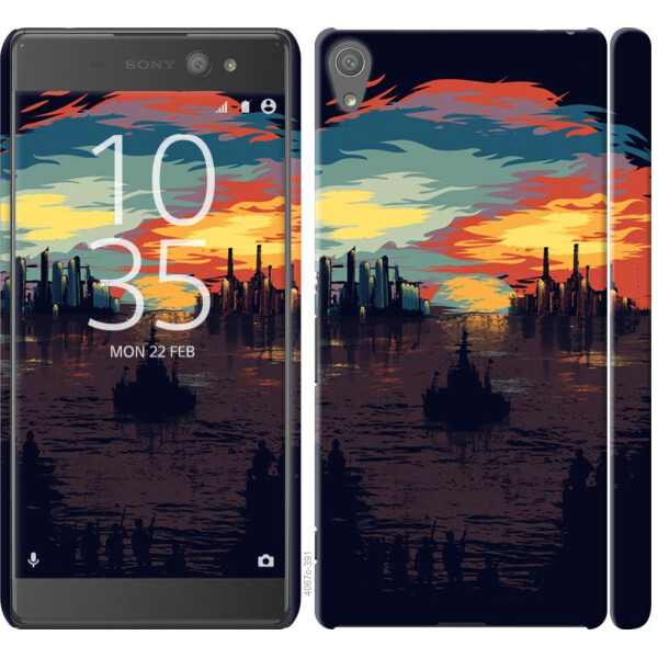

Чехол на Sony Xperia XA Ultra Dual F3212 Череп-абстракция (04798)